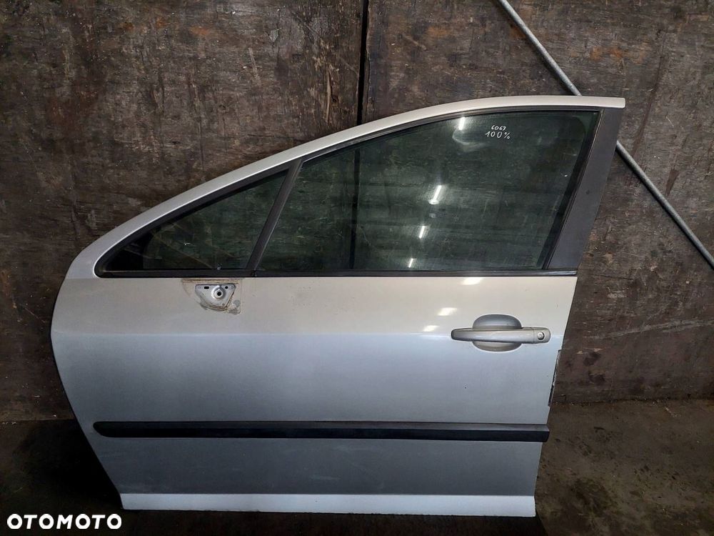 DRZWI KOMPLETNE LEWY PRZÓD PEUGEOT 407 I EZRC - 1