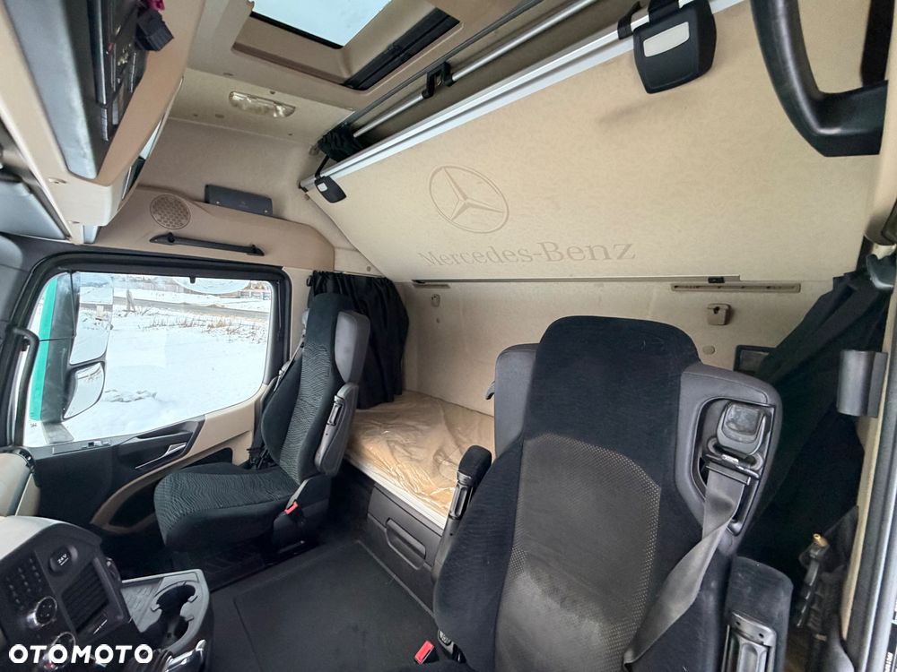 Mercedes-Benz ACTROS 1845 / FIRANKA / 18 EUROPALET / ALUSY / 8 000 KG ŁADOWNOŚCI / 2018 ROK / SPROWADZONY / AUTOMAT / SYPIALKA / EURO 6 - 15