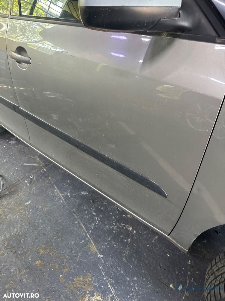 Usa portiera fata dreapta SKODA FABIA II 542 2006 - 2014 , gri LF8H - 3