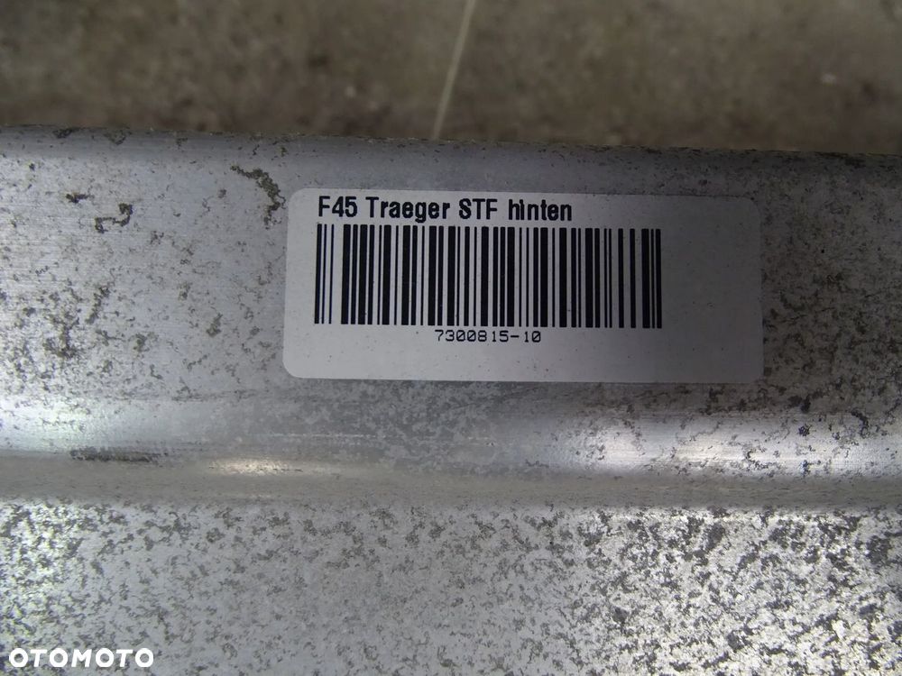 BMW 2 F45 F46 WZMOCNIENIE BELKA ZDERZAKA TYŁ TYLNA 7300815 - 4