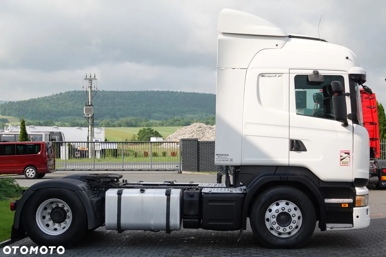 Scania R 490 / RETARDER / KLIMA POSTOJOWA  / HIGHLINE / ALUFELGI /  EURO 6 / MANUAL / 2014 R / SPROWADZONY - 8