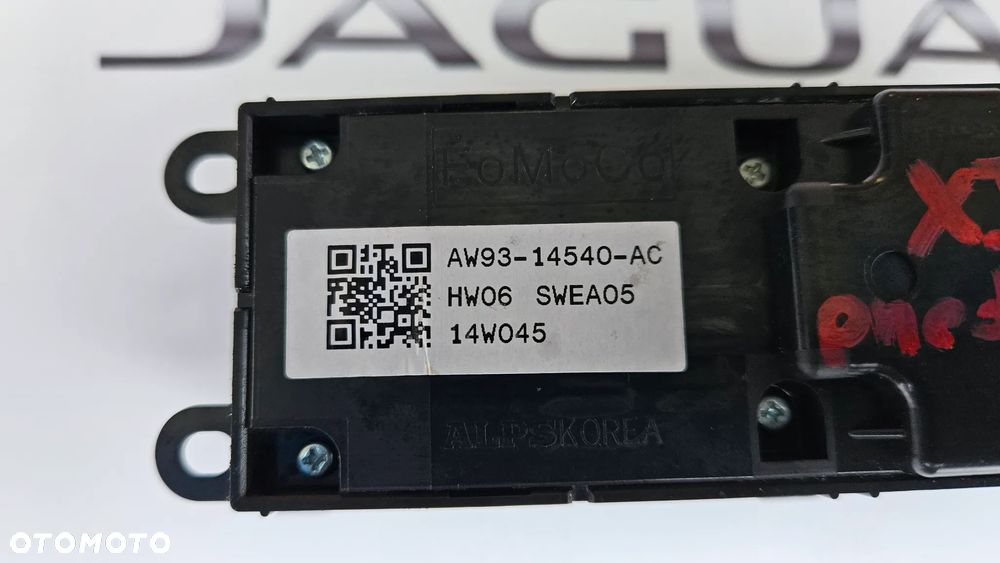 Jaguar XJ 351 2010-2015 Panel sterowania szybami Przełącznik przód lewy AW93-14540-AC - 8