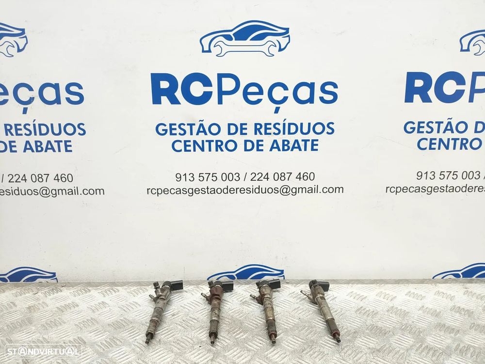 Conjunto Injetores Original Continental Renault Dacia Nissan K9K 1.5 DCI H8201100113 166006212R - 2