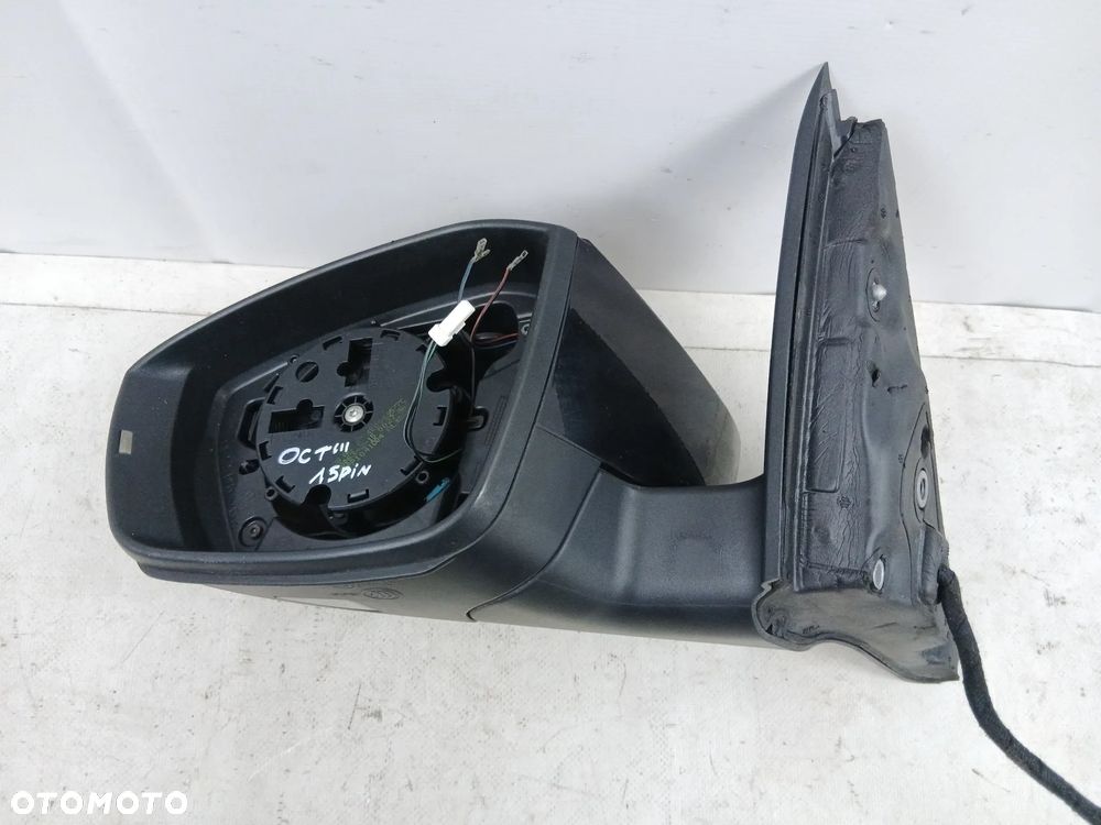 Lewe lusterko Skoda Octavia III 15 pinów - 5