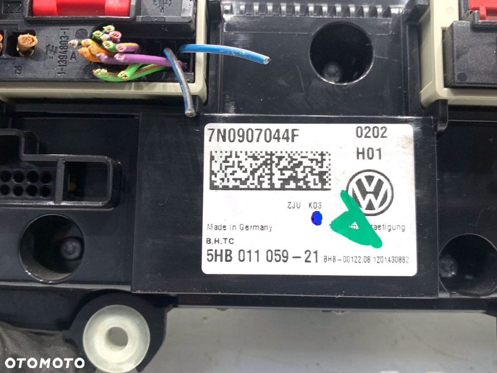PANEL STEROWANIA NAWIEWU  SEAT ALHAMBRA (710, 711) 2010 - 2022 2.0 TDI 125 kW [170 KM] olej - 6