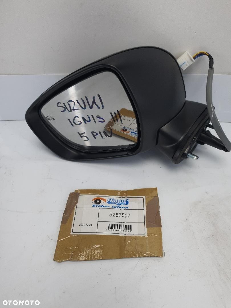 NOWE LUSTERKO LEWE 5 PIN SUZUKI IGNIS III 5257807 - 2