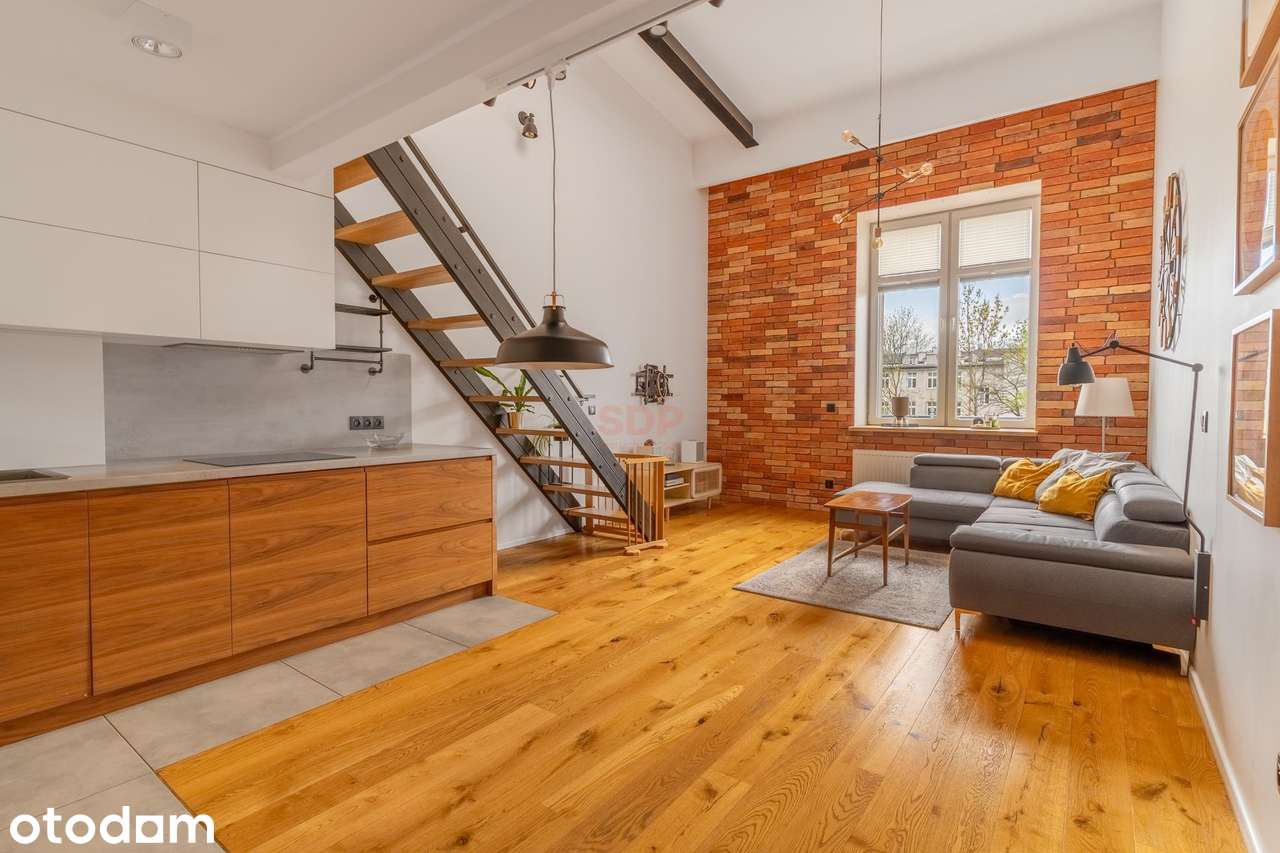 Loftowy apartament w Śródmieściu