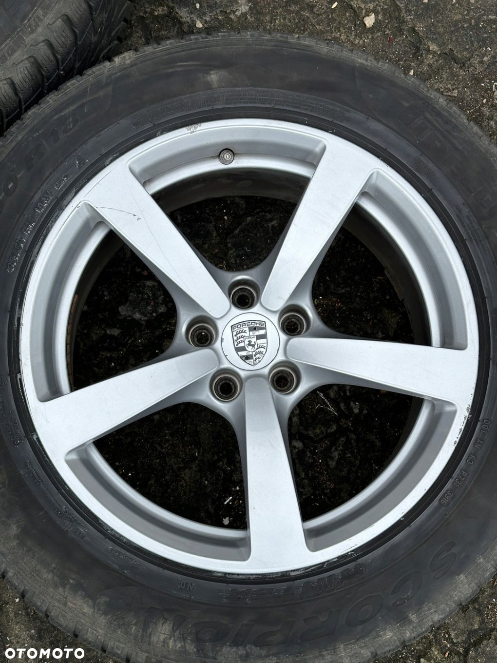 Oryginalne Alufelgi Porsche Macan 95B OE koła 235/60R18 255/55 8J 9J - 4