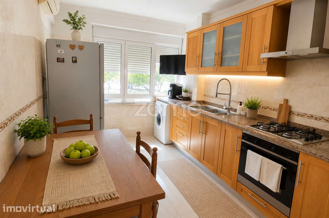 Apartamento T3 totalmente renovado em São João Baptista, Entroncame... - Grande imagem: 3/21