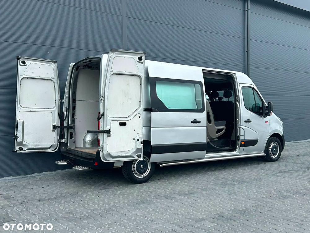 Renault Master 2.3 DCI 170KM L3H2 Brygadówka 6 OSÓB **Klima**2017R**DOKA**Dubel kabina**Super stan** - 8