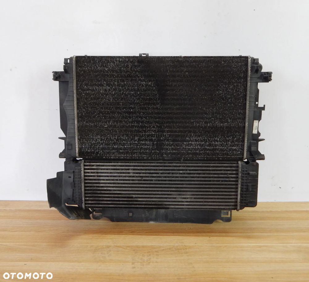 Chłodnica wody intercooler 2.2 CDi Mercedes Sprinter 906 crafter 06-17 Łuków części - 1
