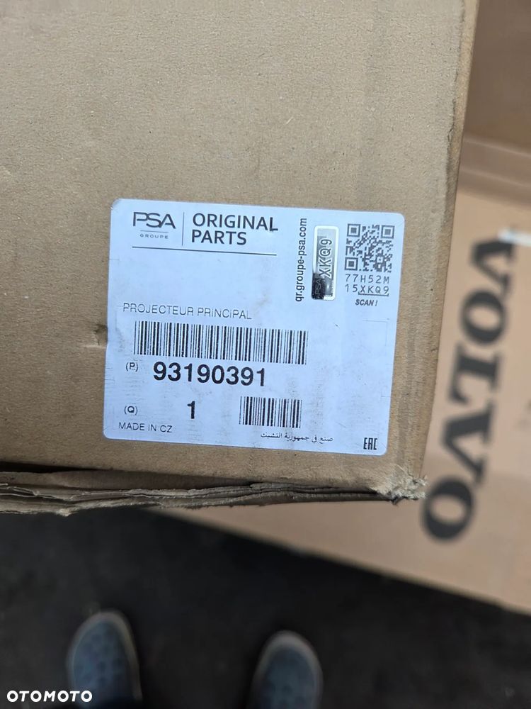 Reflektor Lampa prawa prawy przód przednia OPEL ASTRA H III GTC Xenon 93190391 - 16