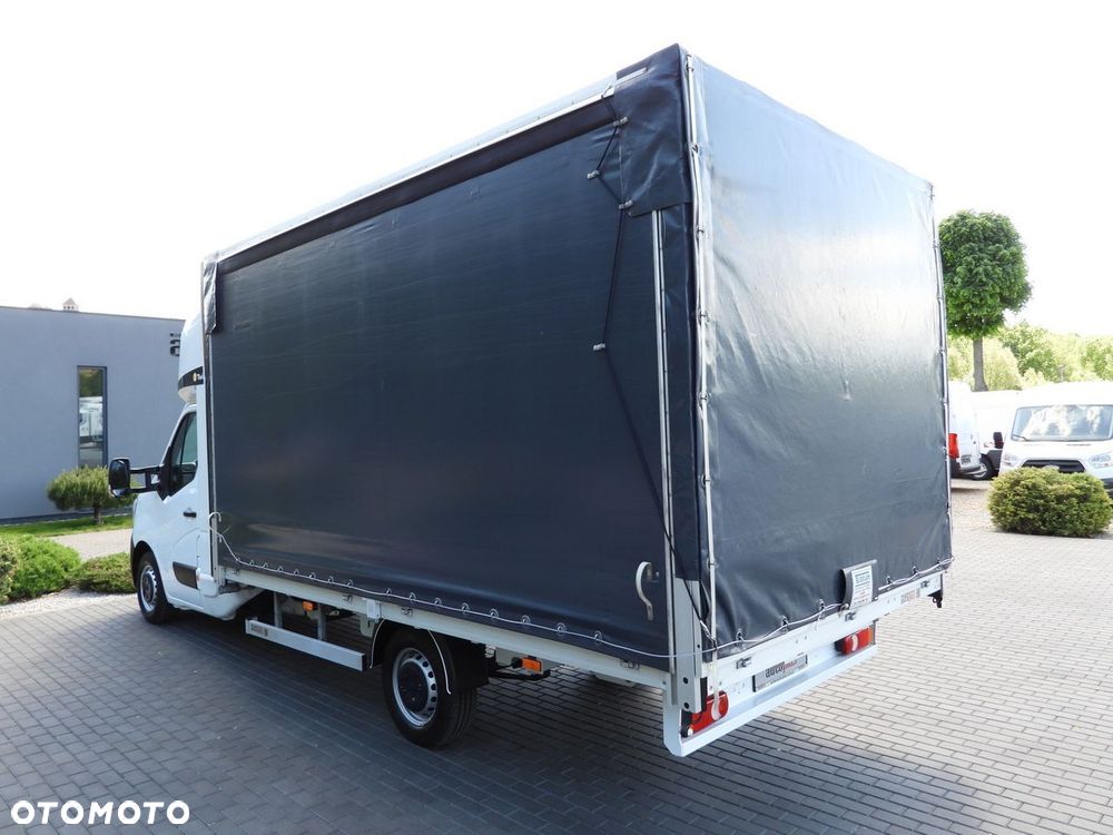 Renault MASTER PLANDEKA 10 PALET WEBASTO TEMPOMAT LEDY PNEUMATYKA KLIMATYZACJA  165KM - 11