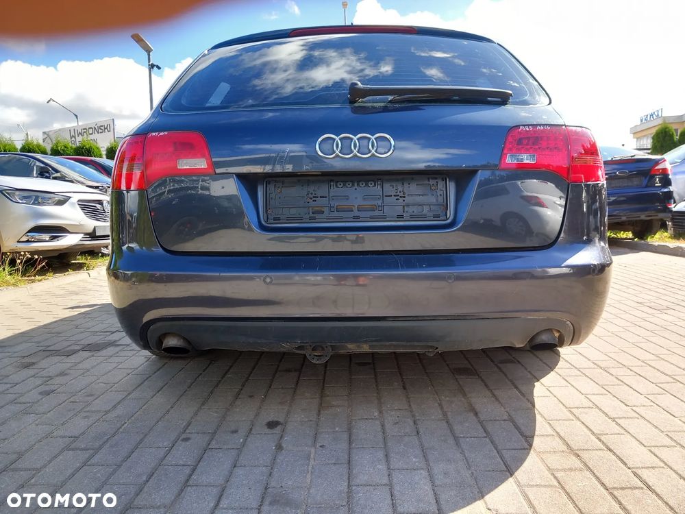 AUDI A6 C6 ZDERZAK TYLNY TYŁ PARKTRONIC PDC KOMBI KOLOR: LZ7Q