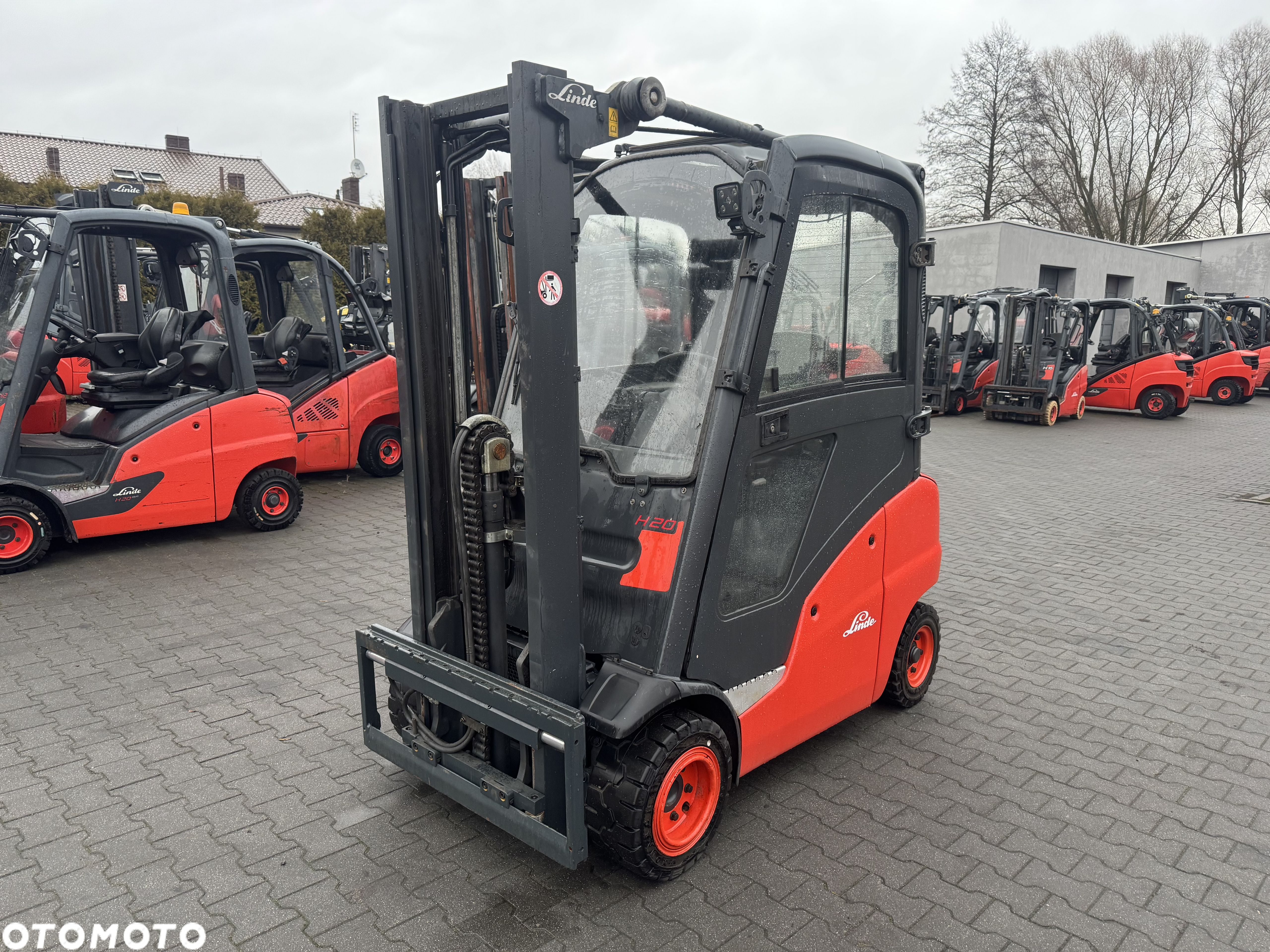 Linde H20D 7500mth duplex wolny skok kabina przesuw  h18 h16 toyot - 1