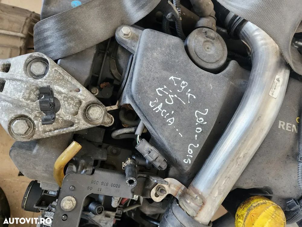 Motor 1.5 Dci K9K Euro 5 Dacia Duster Logan Lodgy Sandero Stepway Dokker An 2010-2011-2012-2013-201 - 4