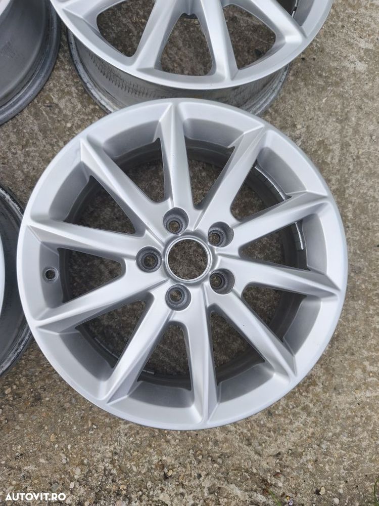 Jante Aliaj Originale Seat Ibiza R15 5x100  VW Polo, Skoda Fabia - 3
