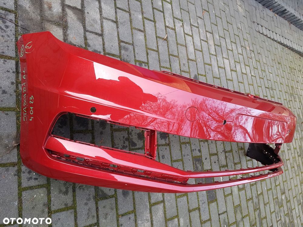 vw touran 15^ zderzak przód 5ta807221al - 3