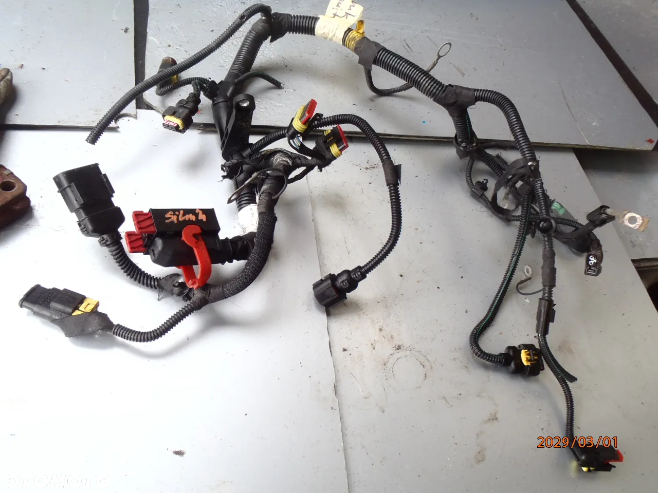 wiązka instalacja elektryka kostka kabiny silnika komora fiat panda seicento mpi punto II 500 1.2 1,4 1.1 swap - 17