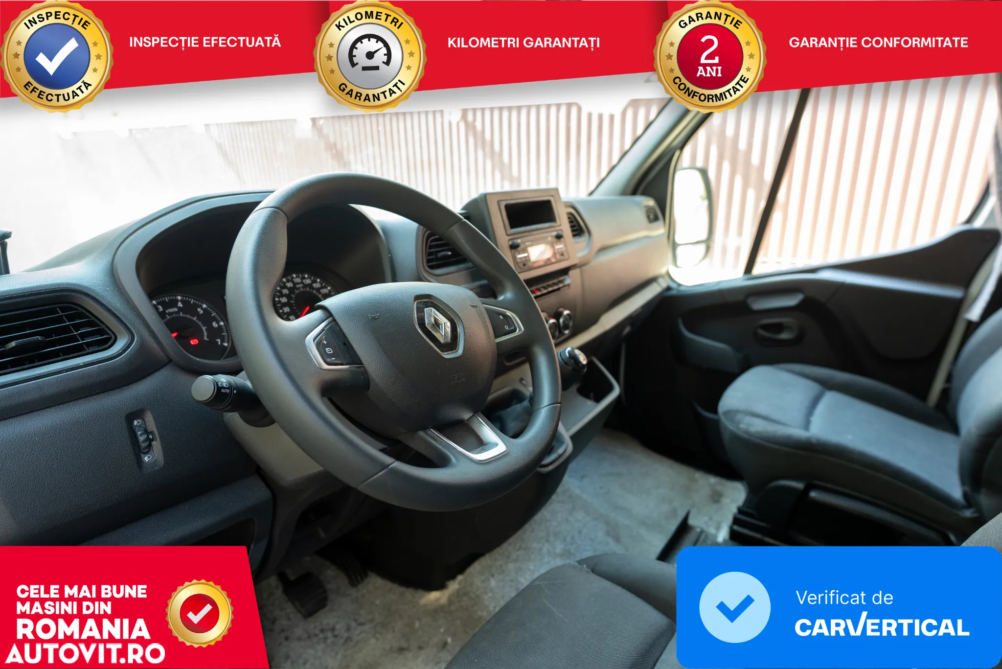 Renault MASTER SASIU 2.3 BI-TURBO 165 CP PREVAZUT CU CABINA DE DORMIT SI WEBASTO - RENAULT MASTER PRELATA - 13