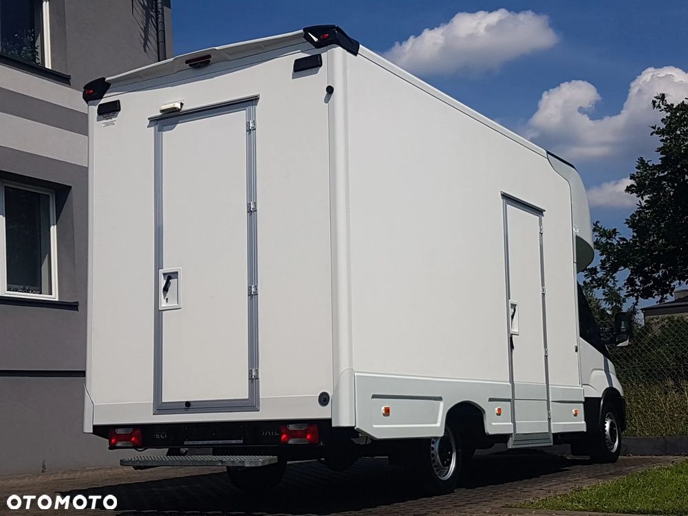 Iveco DAILY KONTENER NISKOPODŁOGOWY 4,44x2,23x2,42 SKLEP BAR FOODTRUCK KAMPER KLIMA KONIOWÓZ 35S14 - 29