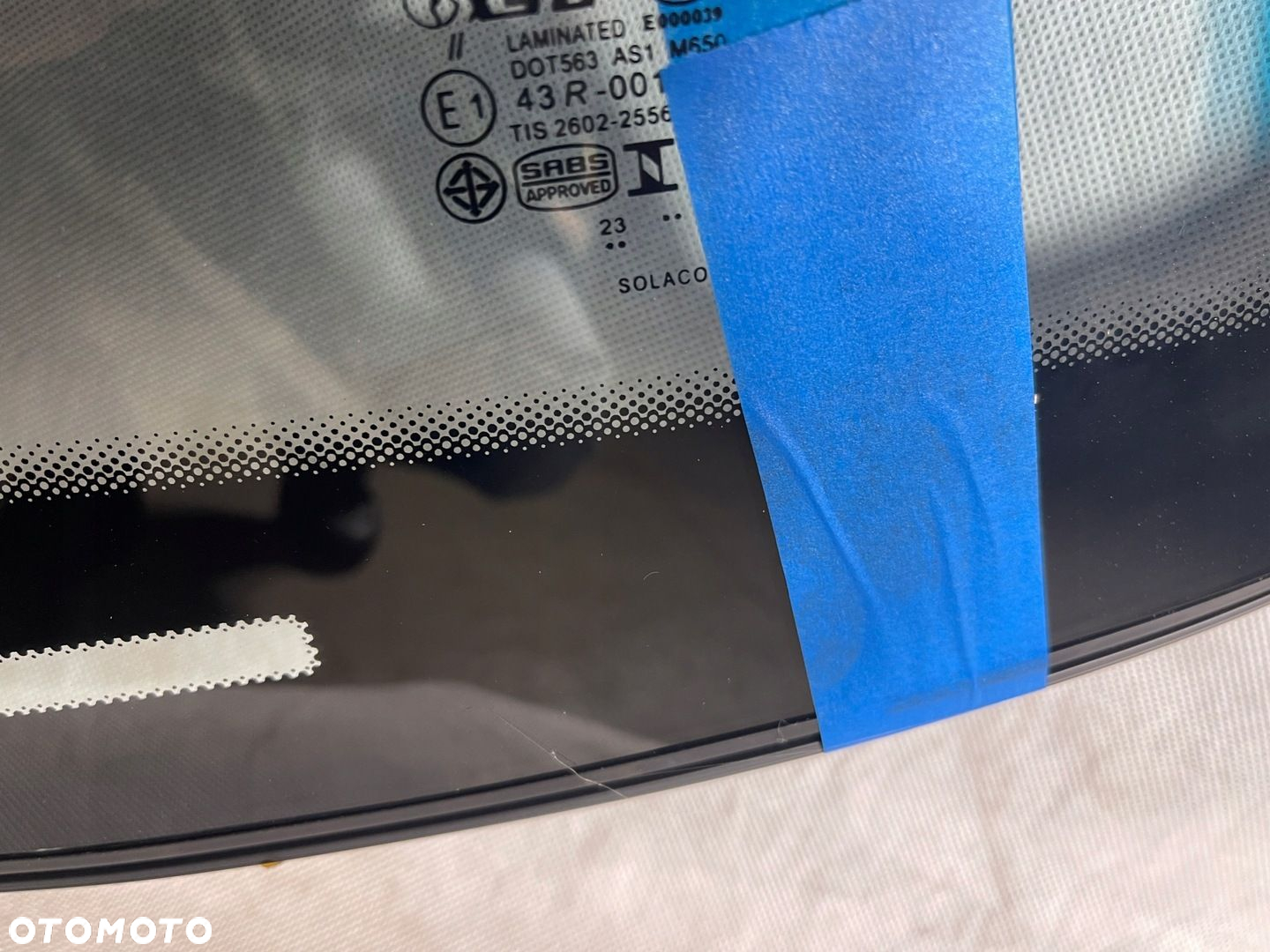 SZYBA PRZEDNIA NOWA PORSCHE BOXSTER 981 CABRIO SENSOR SOLAR PO 2013- - 3
