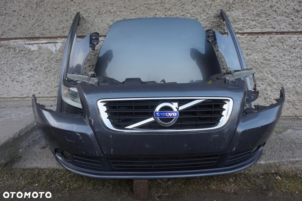 ZDERZAK MASKA BŁOTNIK KOMPLETNY PRZÓD VOLVO S40 II V50 - 2