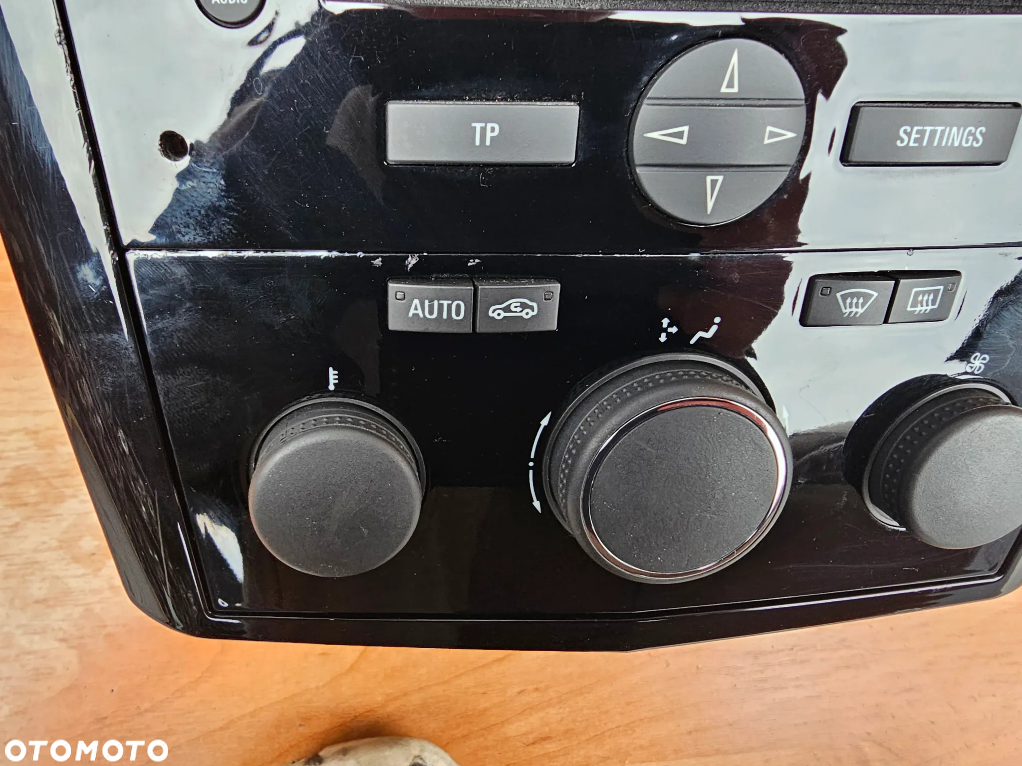 NAWIGACJA KOLOROWA RADIO PANEL MULTIFUNKCJA RAMKA OPEL ZAFIRA B DVD 90 NAVI PIANO BLACK CZARNE - 20