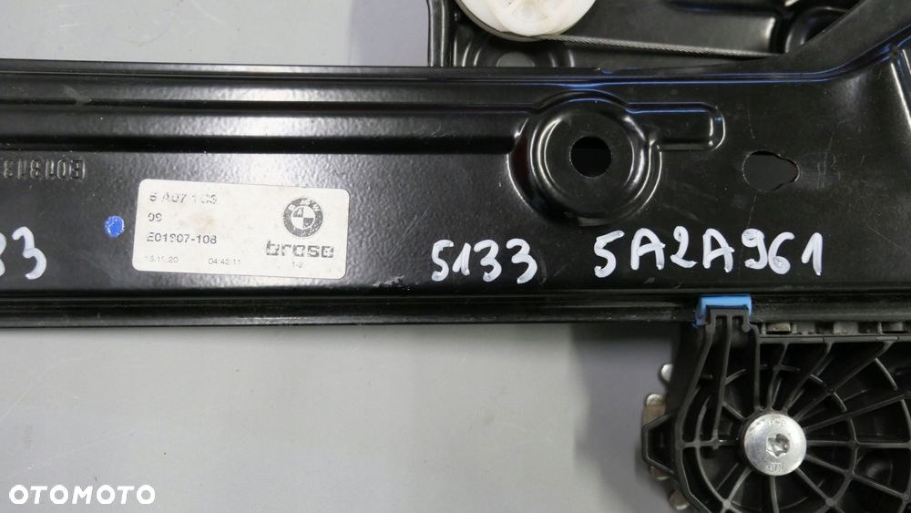 bmw g22 g23 mechanizm podnośnik szyby lewy przód 5a2a961 - 6