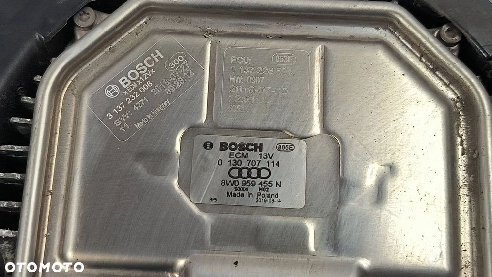 AUDI Q7 II 4M LIFT 3.0 TDI 2019 SUV AUTOMAT 286KM 8W0121003D Elektryczny wentylator chłodnicy - 10