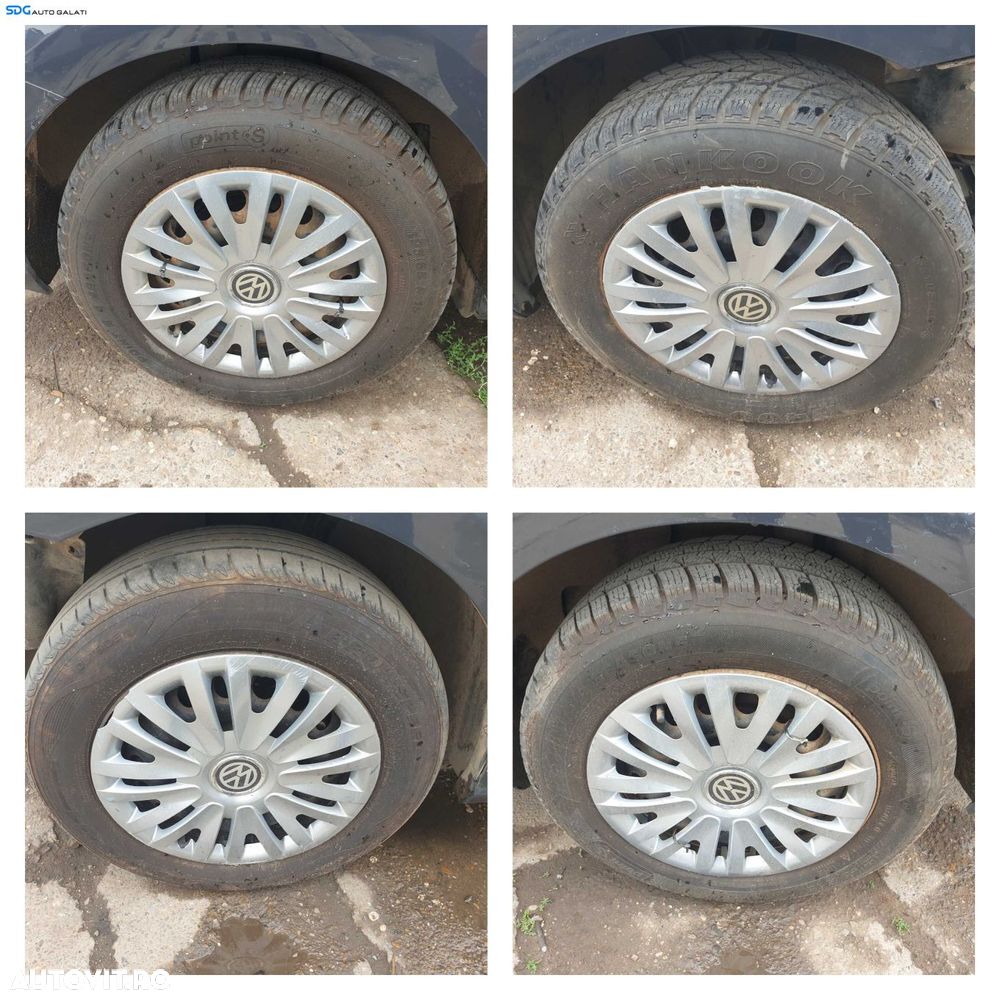 Set 4 Jante Roata Tabla 195 65 15 R15 5x112 Volkswagen Golf 5 2004 - 2008 [K5303] [K5304] - 1