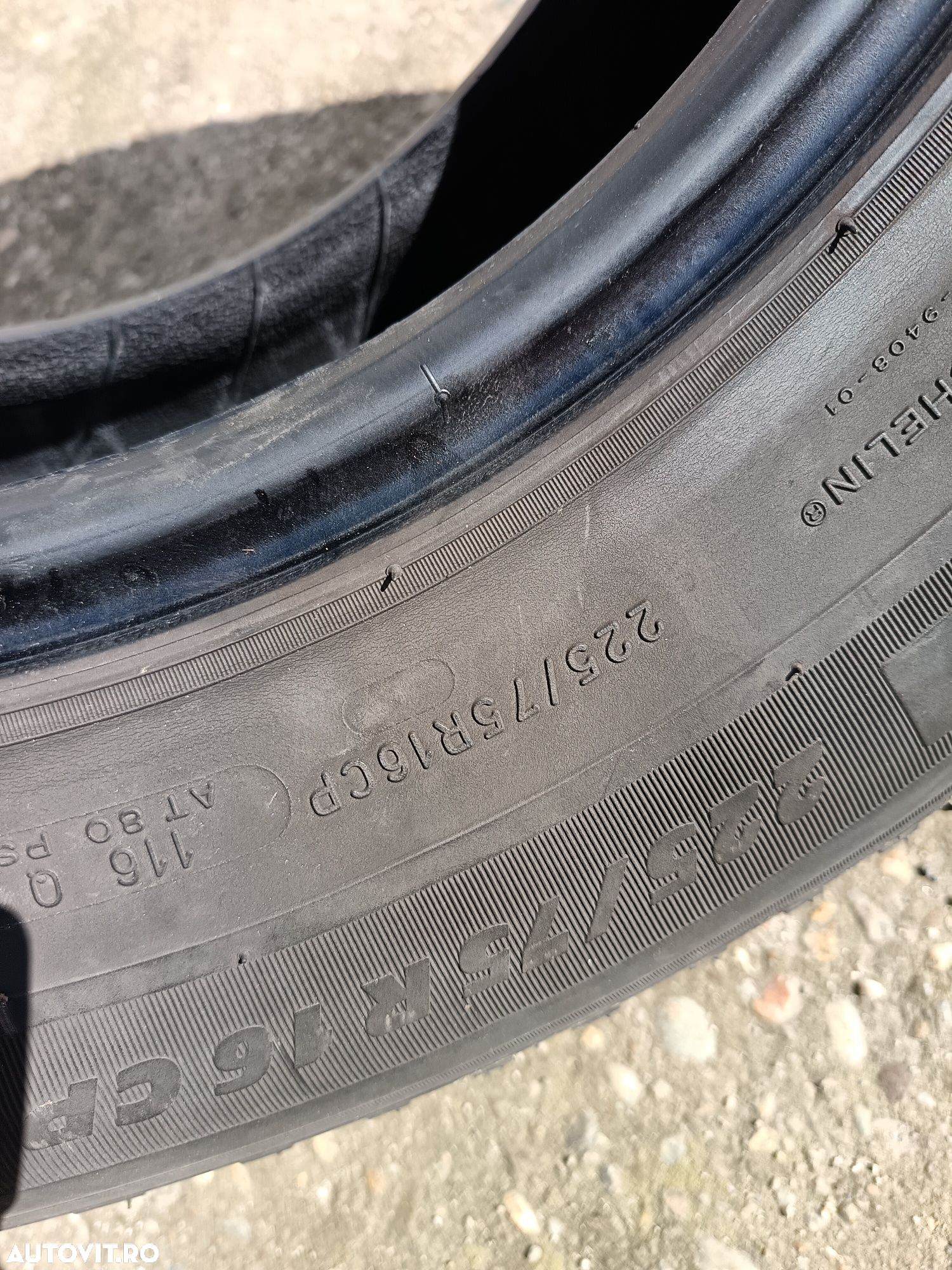 Anvelope vara 225 75 16c Michelin 2017 7mm - 6