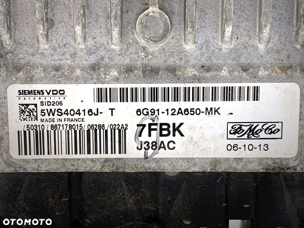 KOMPUTER SILNIKA  FORD GALAXY II (WA6) 2006 - 2015 2.0 TDCi 103 kW [140 KM] olej napędowy 2006 - - 4