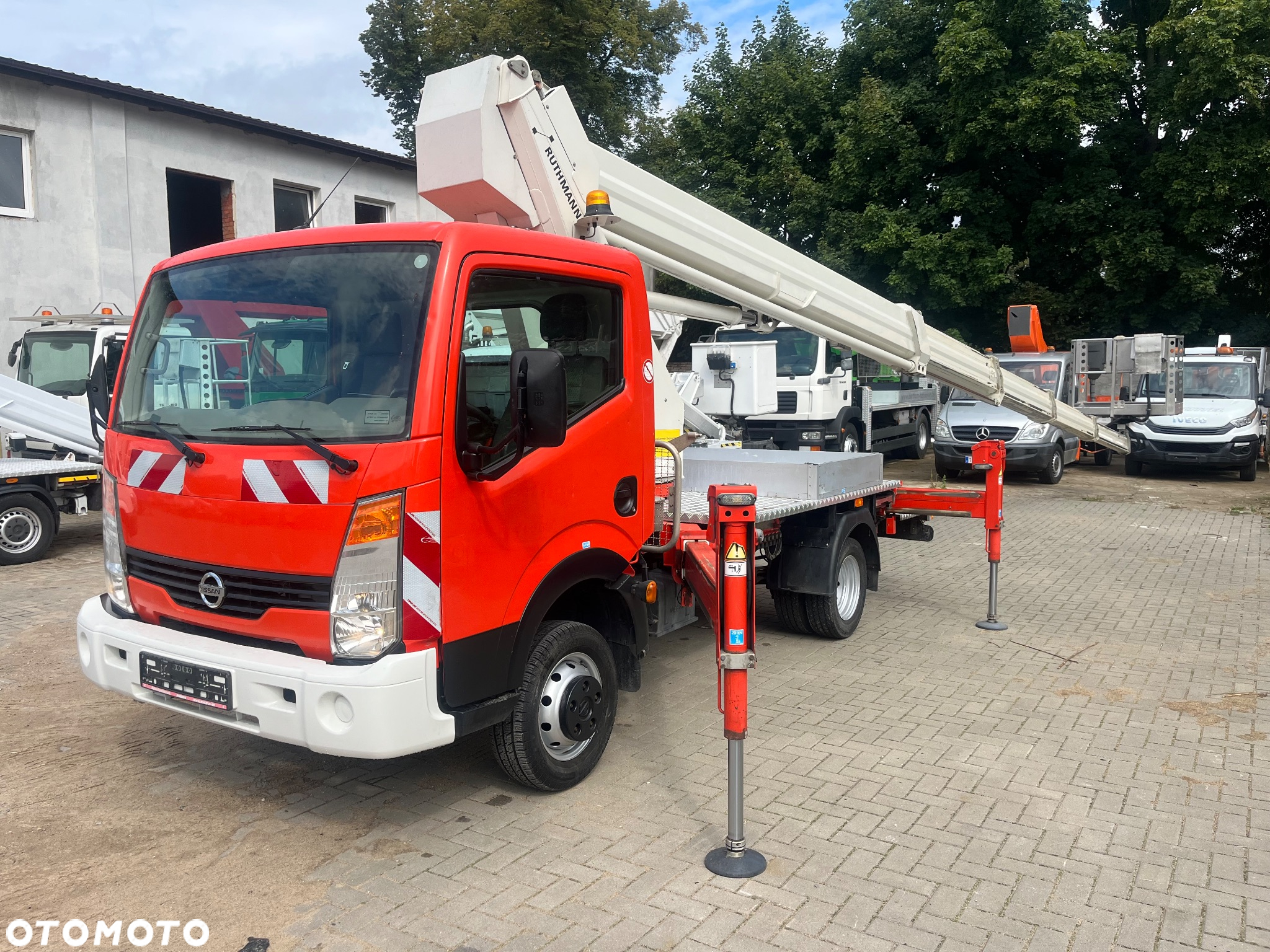 Nissan Podnośnik Koszowy Ruthmann TB 270 27Metró  15W Bok Zwyżka Stan Idealny jak Wumag GSR Multitel - 22