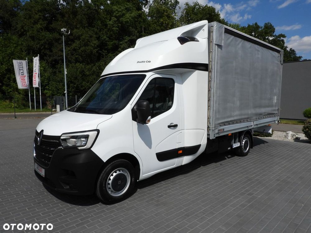 Renault MASTER PLANDEKA 8 PALET WEBASTO TEMPOMAT LEDY PNEUMATYKA KLIMATYZACJA  165KM - 7