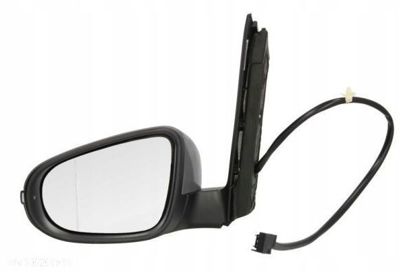 lusterko vw touran 10-15 lewe elektryczne ogrzewane migacz czarne - 1