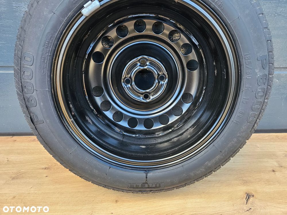 KOŁO ZAPASOWE ZAPAS DOJAZDOWE OPEL ASTRA G H MERIVA A CORSA C D 4x100 ET43 185/60 R15 - 9