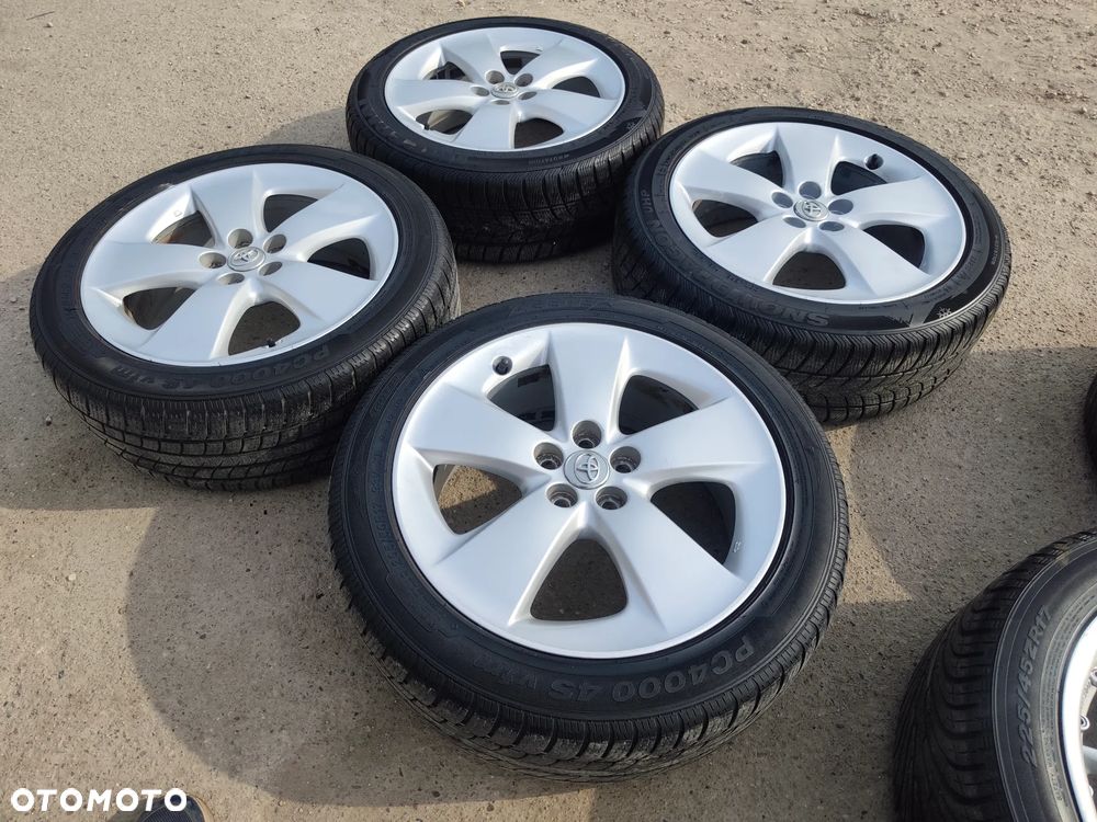 5x100 Felgi Aluminiowe Alufelgi Oryginalne 17 Koła Zimowe Całoroczne TOYOTA AVENSIS I II 2 CELICA CARINA E MATRIX PRIUS 6mm Legnica ALU-RAD 205/50 - 3