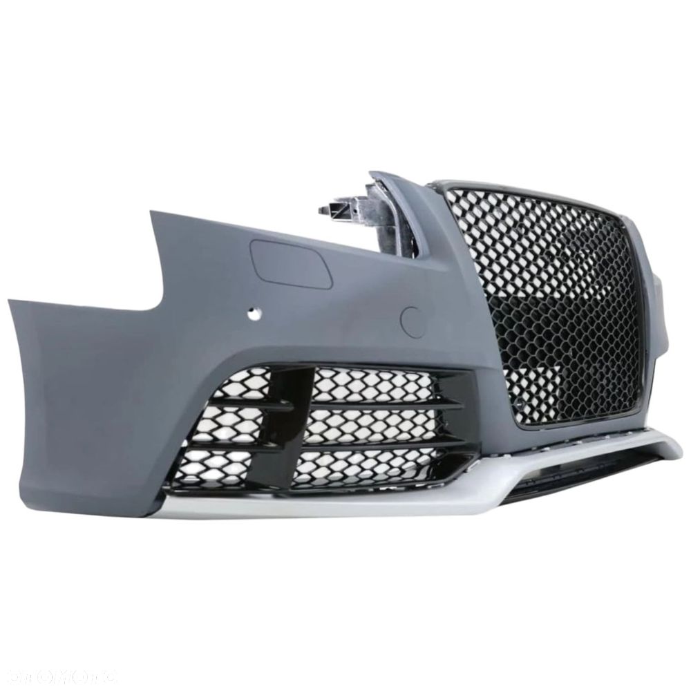 AUDI A5 8T 2008-2011 ZDERZAK KOMPLETNY PRZEDNI ATRAPA GRILL PRZÓD RS LOOK - 5