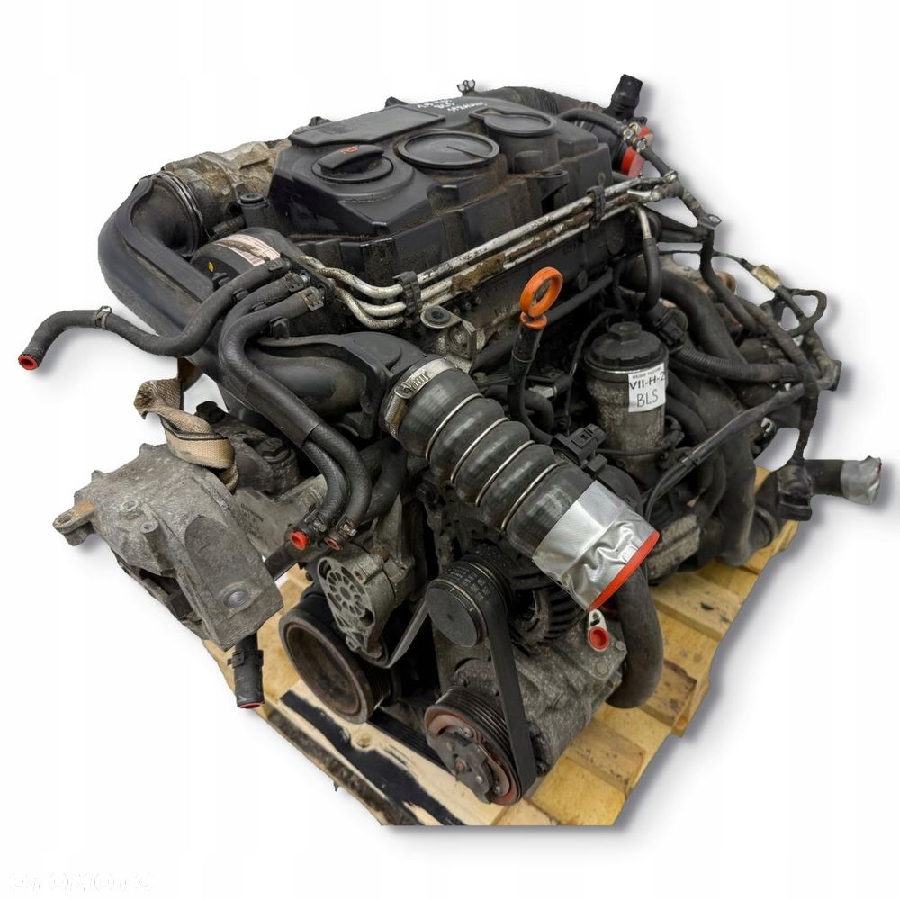 SILNIK BLS Seat Ibiza IV Altea Leon II Toledo III 1.9 TDI 105KM kompletny - 10