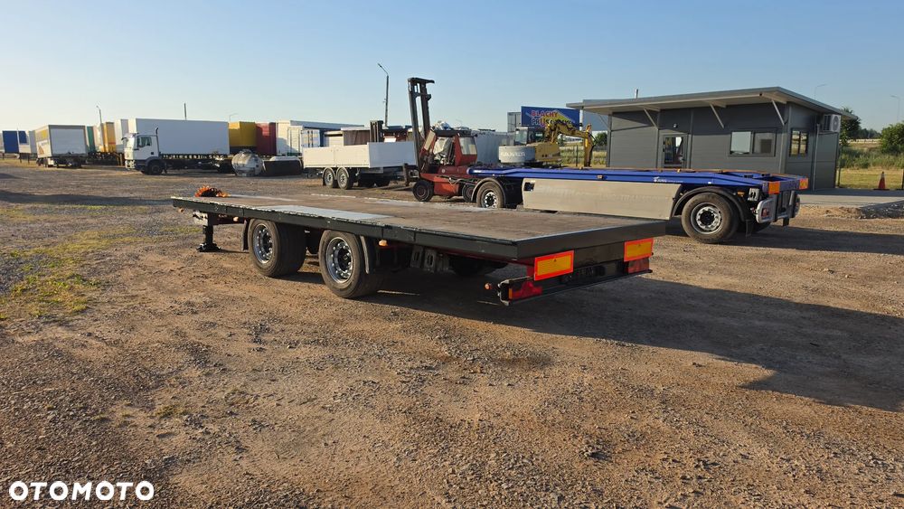 H&W 24.500ZŁ NETTO TANDEM GÓRNY ZACZEP 7.20m PLATFORMA MOŻLIWOŚĆ TRANSPORTU - 3