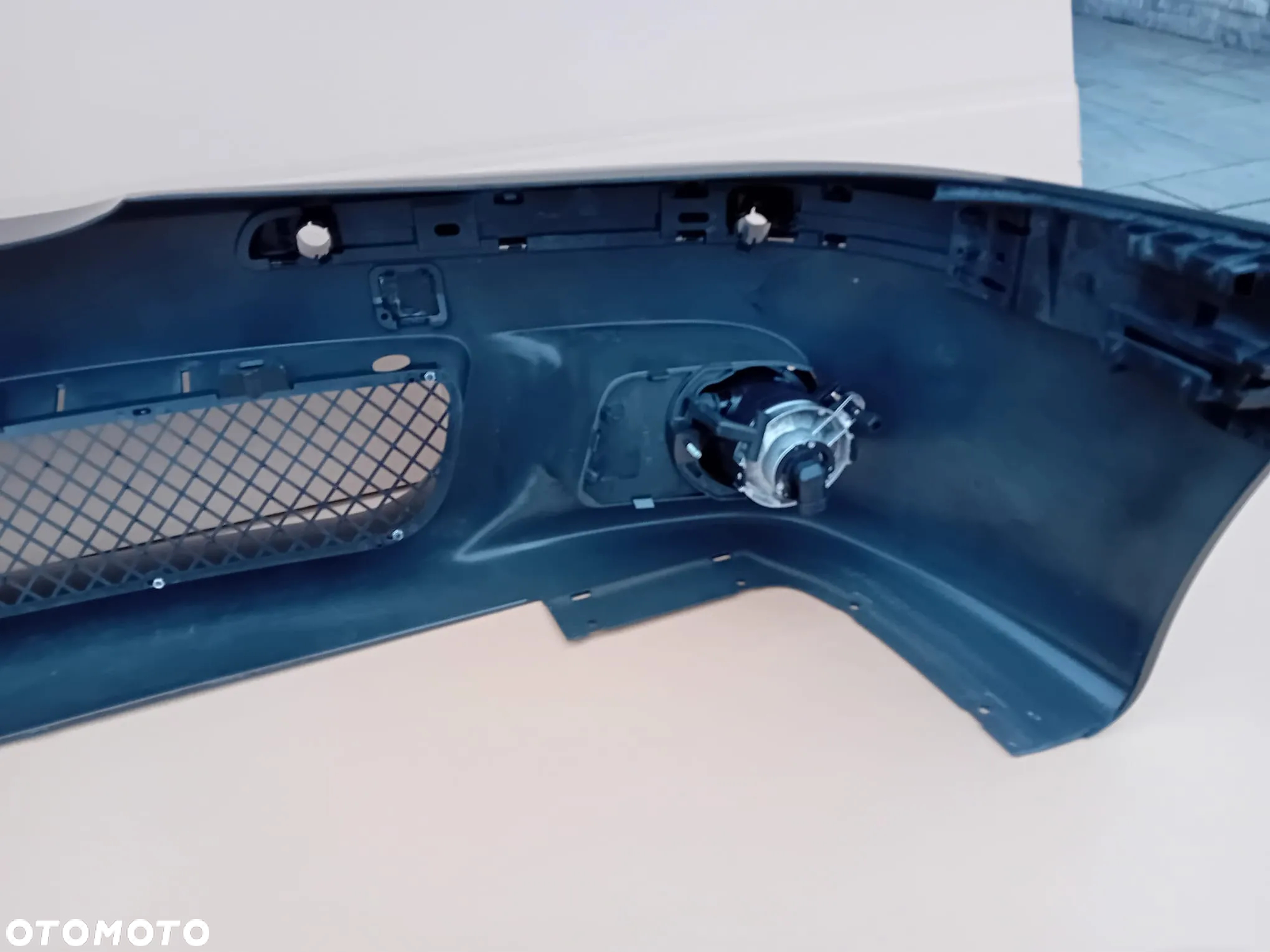 ZDERZAK BMW E39 M PAKIET BLACKSAPPHIRE SPRYSKI PDC PRZEDNI PRZÓD ORYGINALNY WYSYŁKA BDB - 7