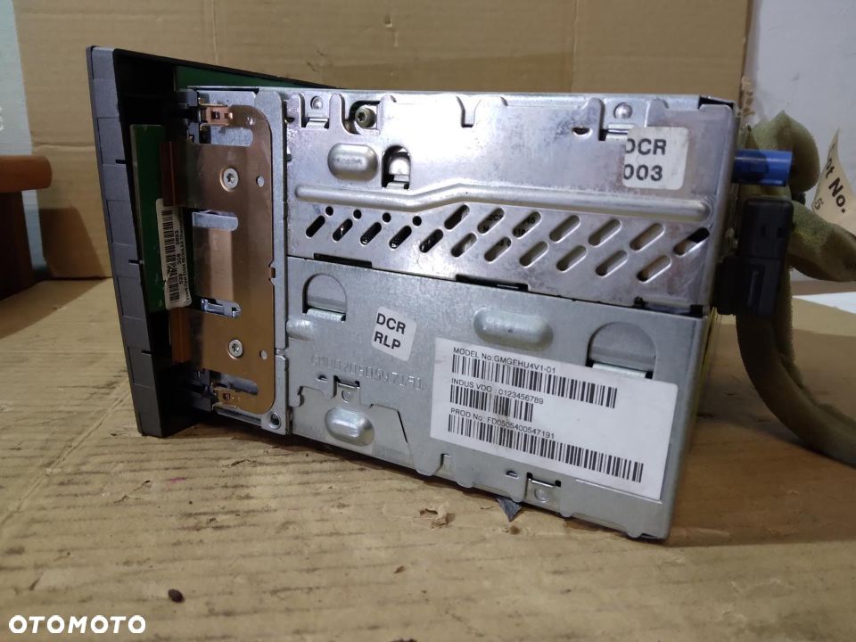 RADIO CD 70 NAVI nr 383555646 WYŚWIETLACZ OPEL VECTRA C - 9