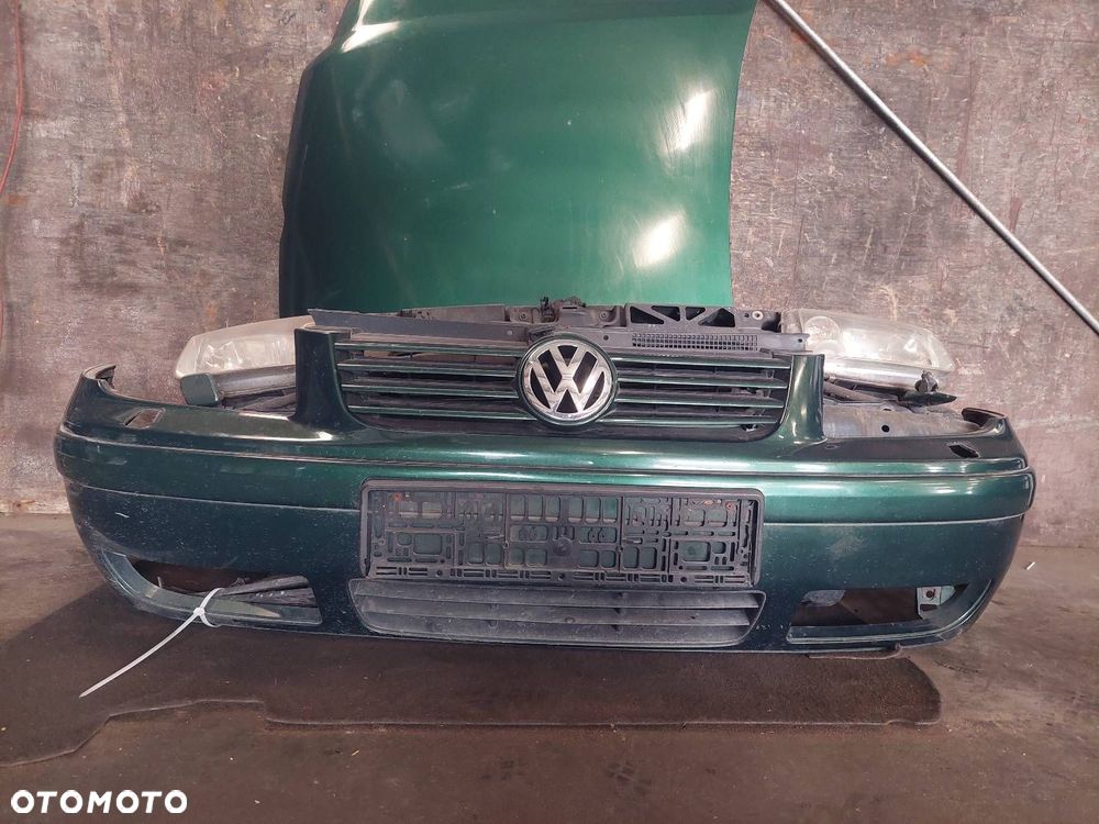 KOMPLETNY PRZÓD MASKA ZDERZAK BŁOTNIKI LAMPY VOLKSWAGEN BORA I LC6M - 8