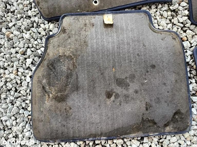 MERCEDES W211 KOMPLET DYWANIKÓW DYWANIKI RYPSOWE NIEBIESKIE - 19