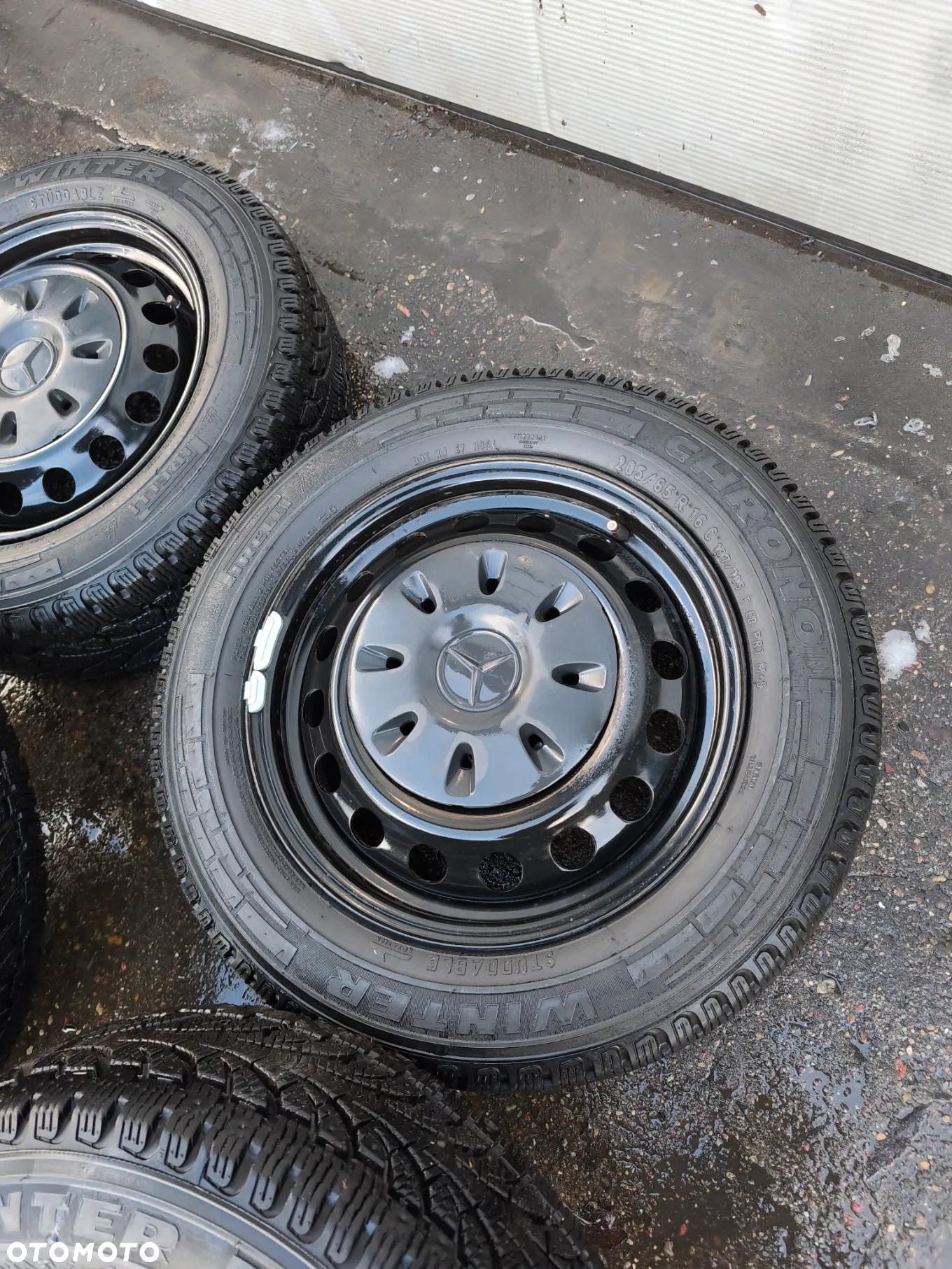 Koła opony zimowe 205/65 R16 5x112 Mercedes-Benz Vito w639 w447 A 6394013302 - 4