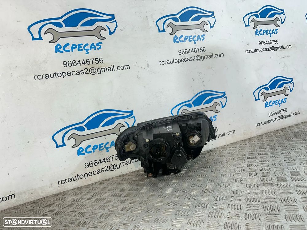 .Otica Farol Esquerda 8 409 015 Original Halogénio Hella BMW X5 E53 1999 - 2006 - 5