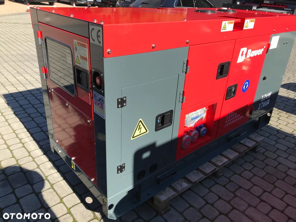 GENERATOR AGREGAT BAUER 12 KW 17 KVA GFS-12KW TRÓJFAZOWY 22000netto - 6