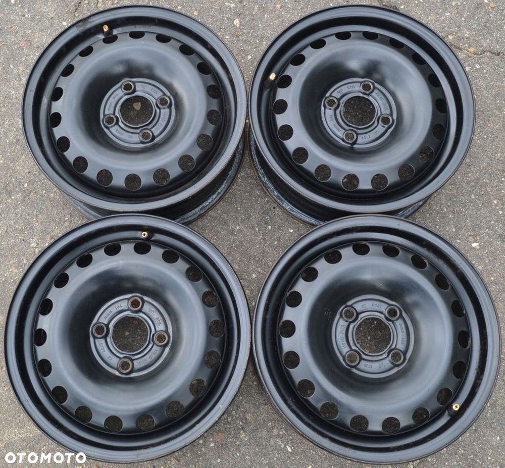 FELGI STALOWE OEM VW SKODA SEAT 4x100 5J14 ET 35 x4szt F-421 - 2