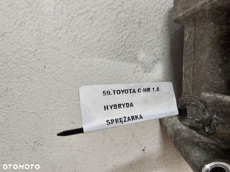 toyota c-hr 1.8 b hybryda sprężarka kompresor klimatyzacji 042400-0371 - 5